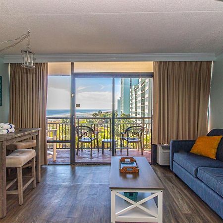 Oversized Ocean View Queen Suite With Beautiful Fireplace And Accents - Sleeps 4 Guests! Myrtle Beach Eksteriør bilde
