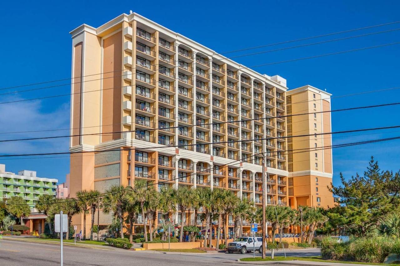 Oversized Ocean View Queen Suite With Beautiful Fireplace And Accents - Sleeps 4 Guests! Myrtle Beach Eksteriør bilde