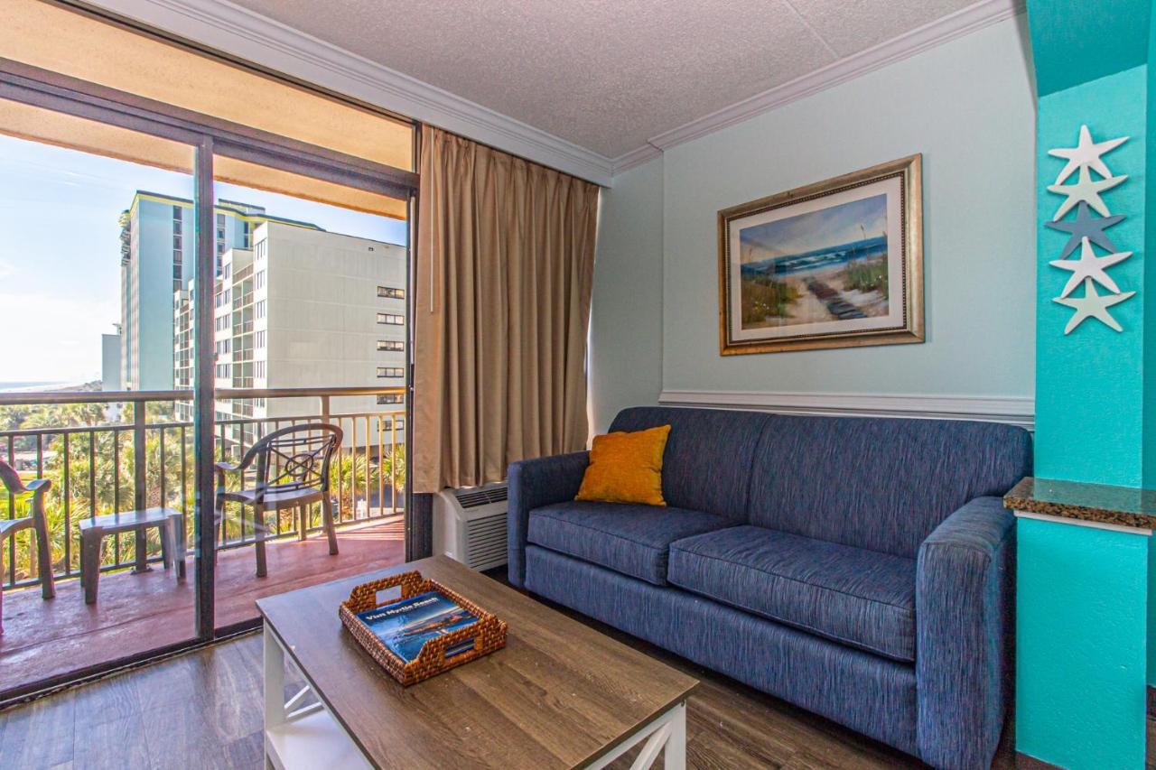 Oversized Ocean View Queen Suite With Beautiful Fireplace And Accents - Sleeps 4 Guests! Myrtle Beach Eksteriør bilde